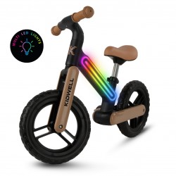 Balanční kolo Kidwell Suno s LED světlem black brown