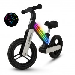 Balanční kolo Kidwell Suno s LED světlem black white