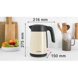 Bosch TWK7L467, 2400W 1,7L KRÉMOVÁ