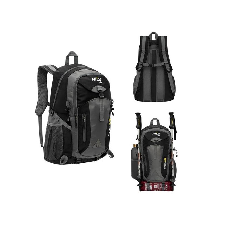NILS TREELINE Turistický batoh 40L čern NILS TREELINE Turistický batoh 40L čern