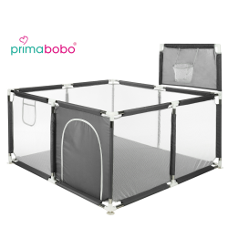Ohrádka pro dítě s košem 120x120 cm Primabobo