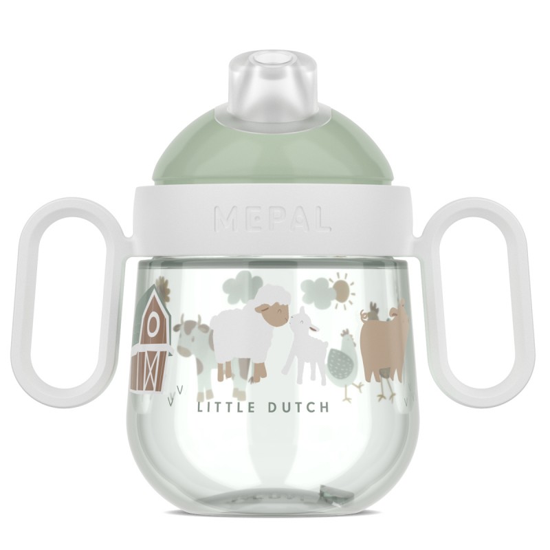 MEPAL Dětský nevylévací kelímek MIO 200 ML LITTLE FARM MEPAL Dětský nevylévací kelímek MIO 200 ML LITTLE FARM