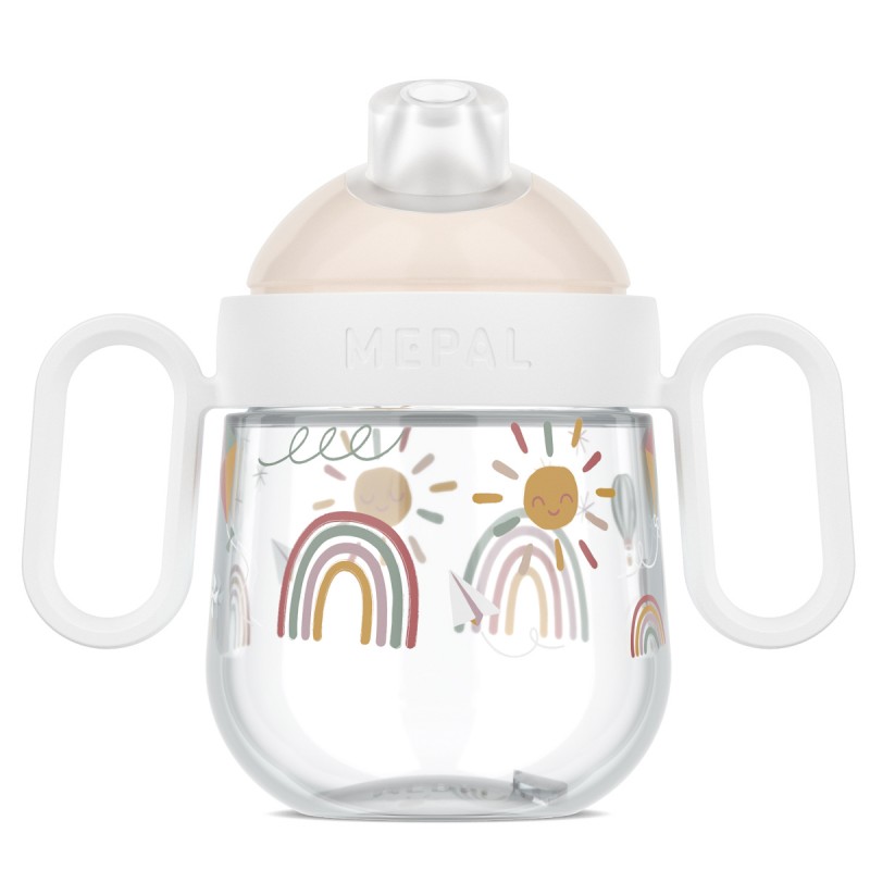 MEPAL Dětský nevylévací kelímek MIO SUNSHINE&RAINBOW 200ML MEPAL Dětský nevylévací kelímek MIO SUNSHINE&RAINBOW 200ML