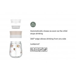 MEPAL Tréninkový pohár pro učení se pít MIO 300 ML FOREST FRIENDS