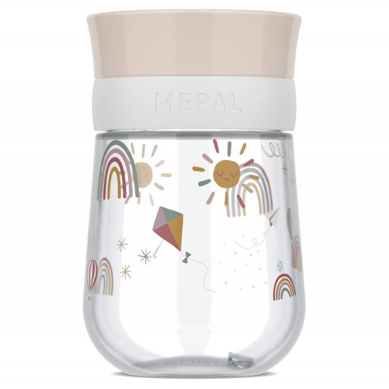 MEPAL Tréninkový pohár pro učení se pít MIO 300 ML SUNSHINE&RAINBOW MEPAL Tréninkový pohár pro učení se pít MIO 300 ML SUNSHINE&RAINBOW