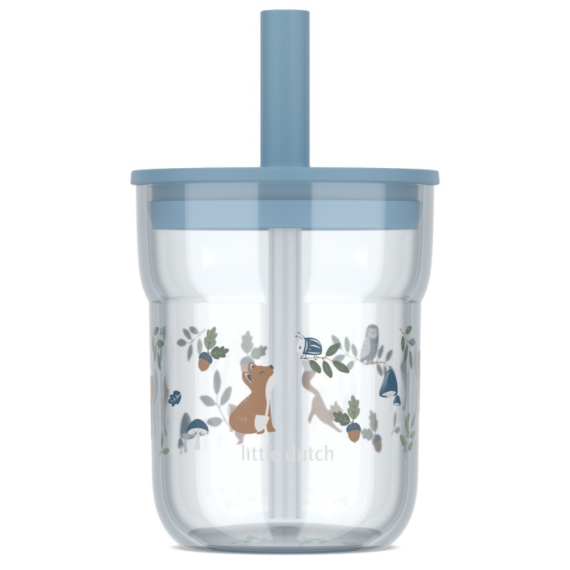MEPAL Dětská sklenice s brčkem MIO 250ML FOREST FRIENDS