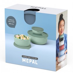 MEPAL Sada 3 nádob Lumina 2.0 250ML + 750ML + 1500ML NORDIC BLUE