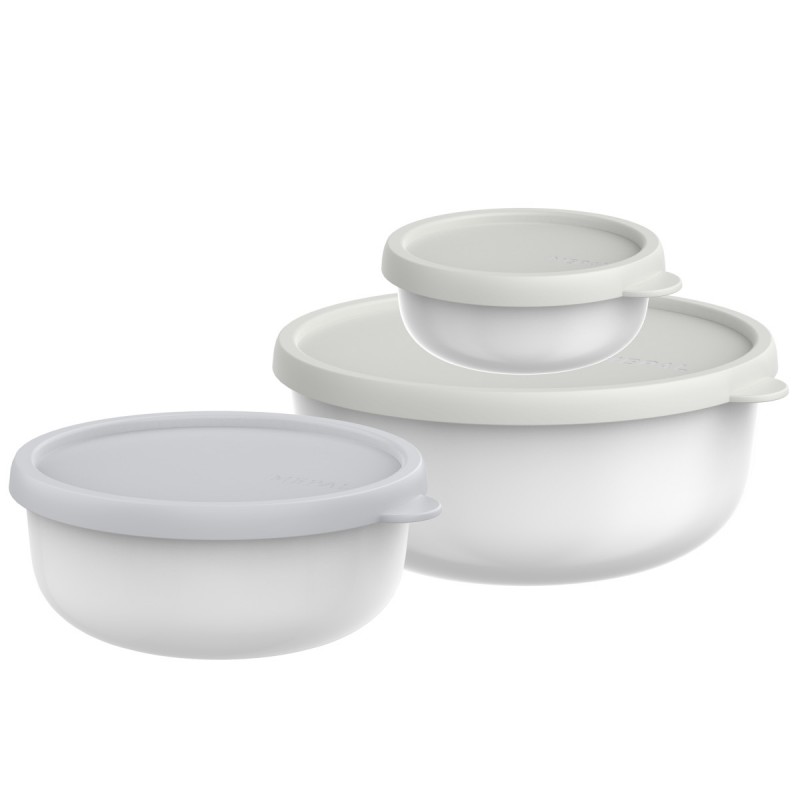 MEPAL Sada 3 nádob Lumina 2.0 250ML + 750ML +1500 ML WHITE MEPAL Sada 3 nádob Lumina 2.0 250ML + 750ML +1500 ML WHITE