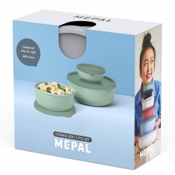 MEPAL Sada 3 nádob Lumina 2.0 250ML + 750ML +1500 ML WHITE