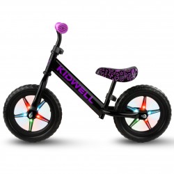 Balanční kolo Kidwell REBEL LED Neonově pink svítící kola