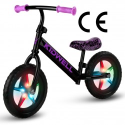 Balanční kolo Kidwell REBEL LED Neonově pink svítící kola