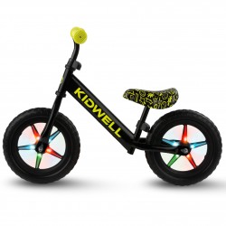 Balanční kolo Kidwell REBEL LED Neonově yellow svítící kola