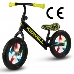 Balanční kolo Kidwell REBEL LED Neonově yellow svítící kola