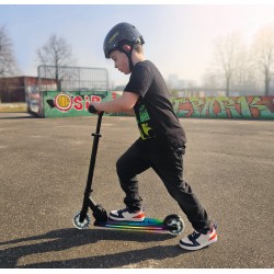 Kidwell Balanční koloběžka MIDO Černá LED kola