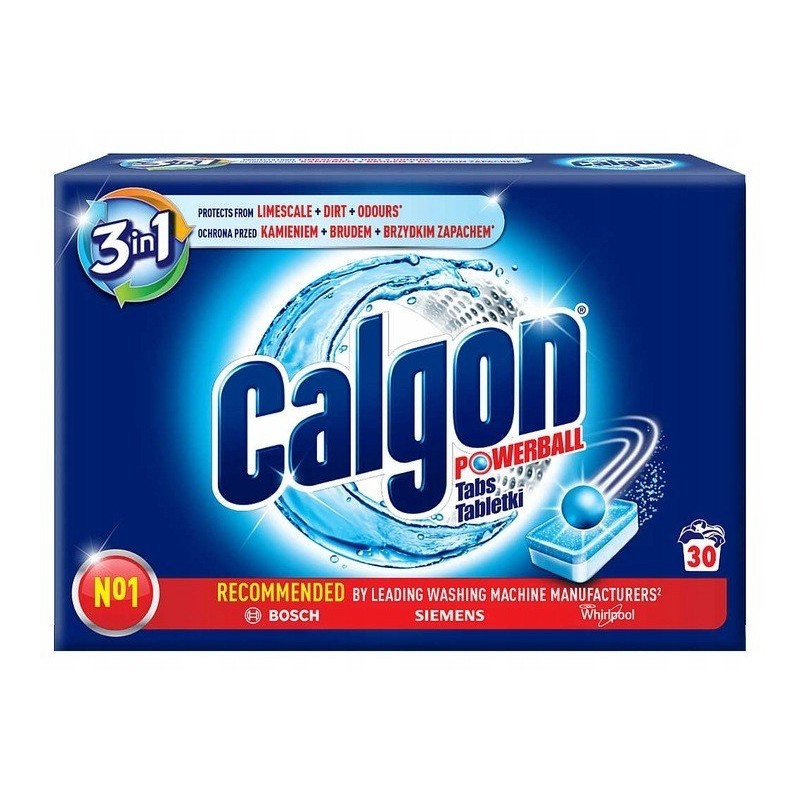 Calgon 2v1 Powerball tablety 30 ks Calgon 2v1 Powerball tablety 30 ks