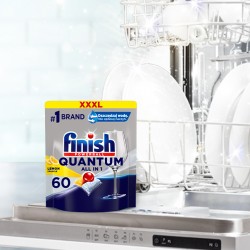 Finish Quantum tablety do myčky nádobí Lemon Sparkle 60 ks