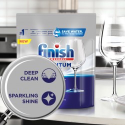 Finish Quantum tablety do myčky nádobí Lemon Sparkle 60 ks