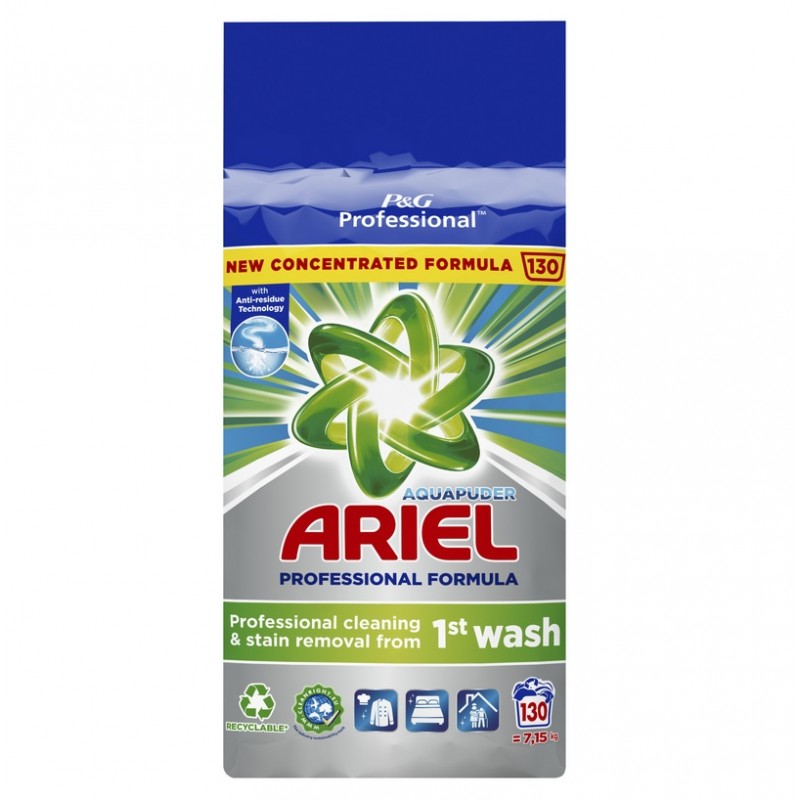 Ariel Professional Formula prací prášek Regular 7,15 kg 130 PD Ariel Professional Formula prací prášek Regular 7,15 kg 130 PD