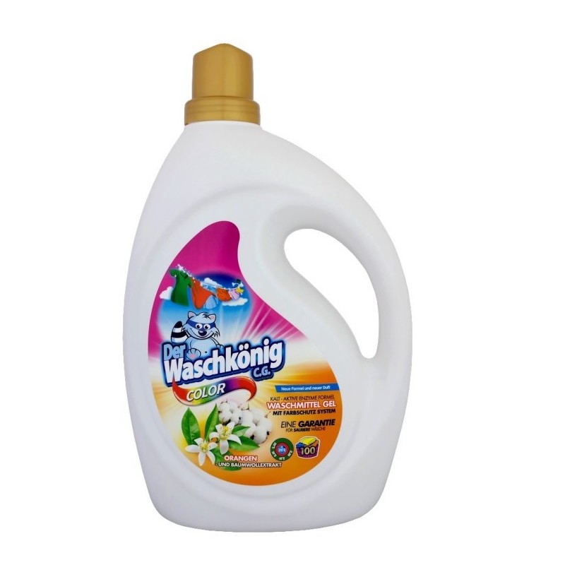 Der Waschkönig Universal Orangen & Baumwolle prací gel 100 PD Der Waschkönig Universal Orangen & Baumwolle prací gel 100 PD