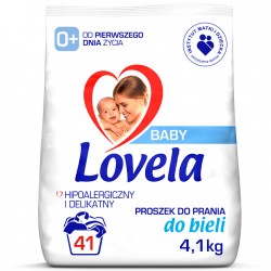 Lovela Baby prášek na praní na bílé prádlo 4,1 kg 41 PD