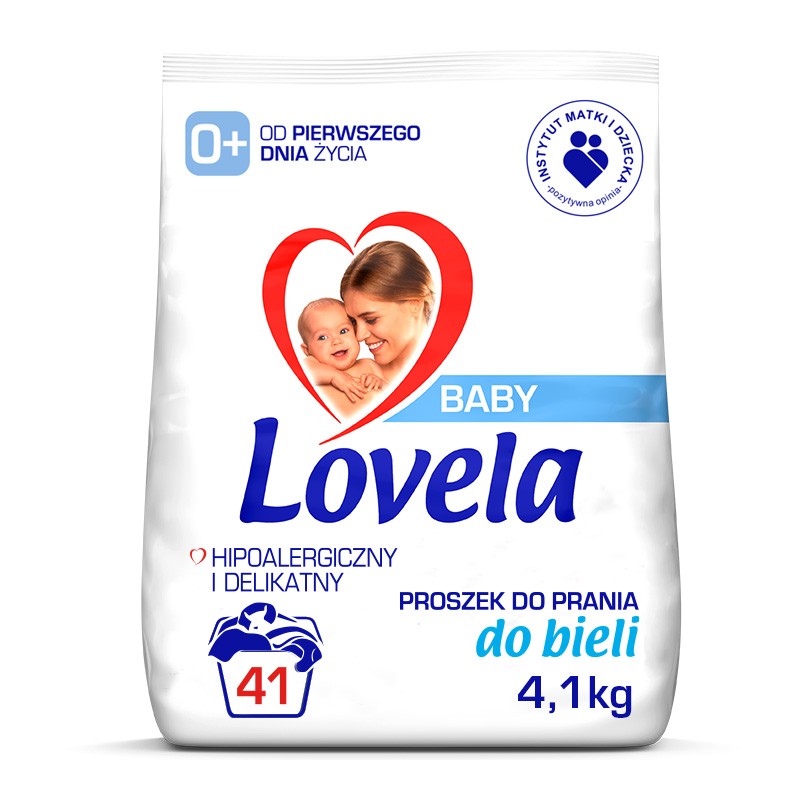 Lovela Baby prášek na praní na bílé prádlo 4,1 kg 41 PD Lovela Baby prášek na praní na bílé prádlo 4,1 kg 41 PD