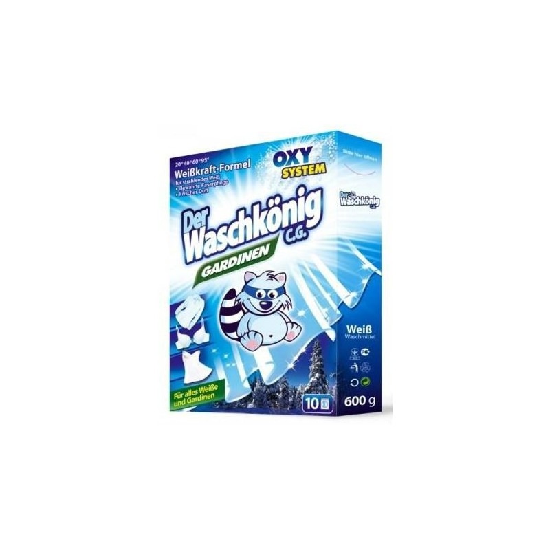 Waschkonig Gardinen prací prášek 600 g