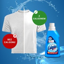 Calgon 2v1 Power gel 1,5 l