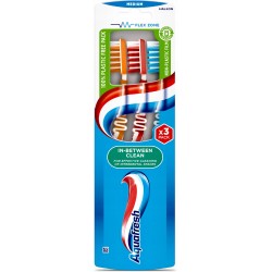 Aquafresh 3 Pack Ii-Between Clean Medium