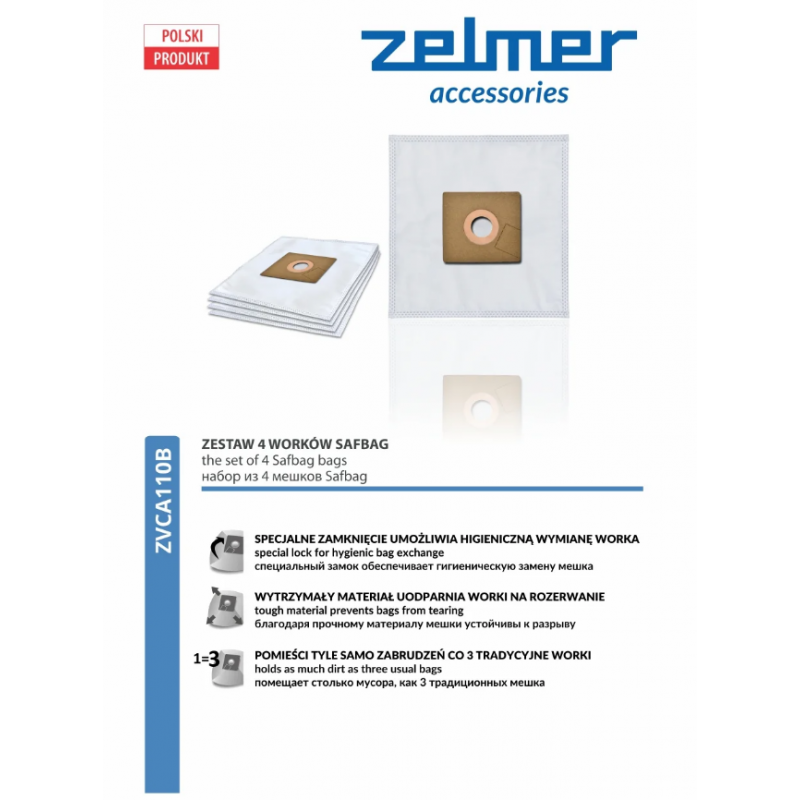 Zelmer ZVCA110B 5ks Zelmer ZVCA110B 5ks