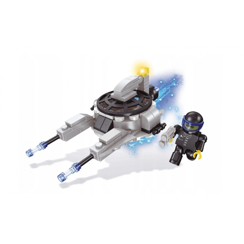 Alleblox Loď 3v1 E SPACE 103 ks Alleblox Loď 3v1 E SPACE 103 ks