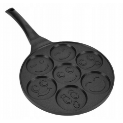 KAMILLE Pánev na lívance nepřilnavá 26cm 7xsmajlík