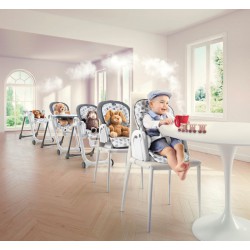 Chicco Polly Progres5 Jídelní židlička Grey