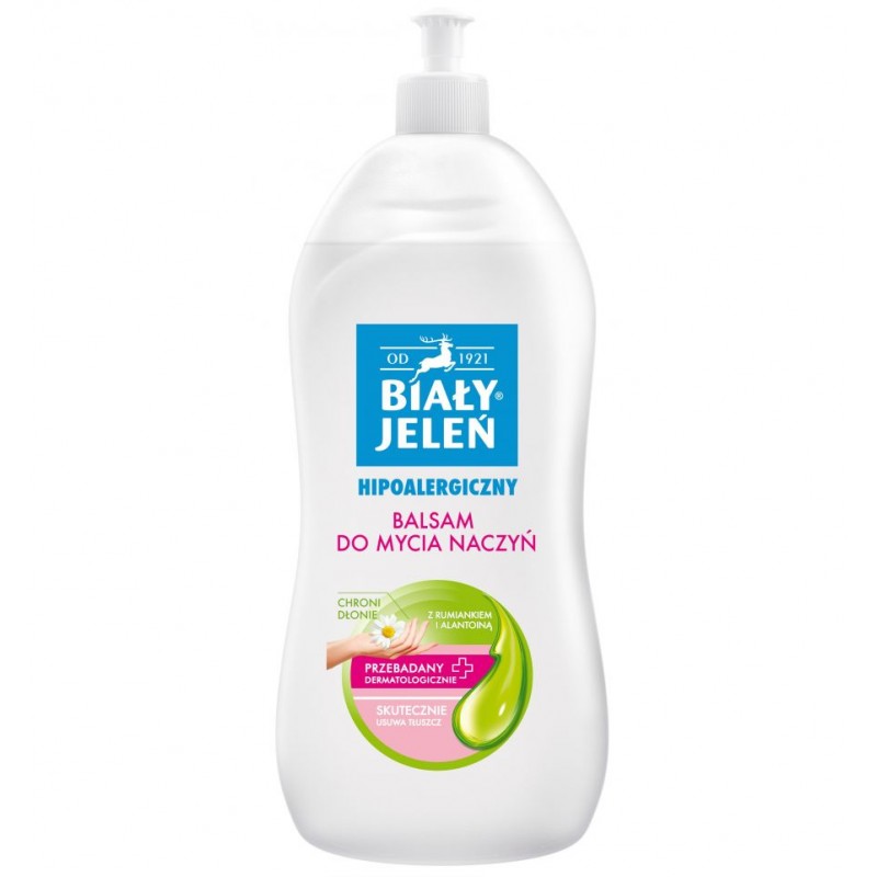 Bílý jelen s heřmánkem a alantoinem 1l Bílý jelen s heřmánkem a alantoinem 1l