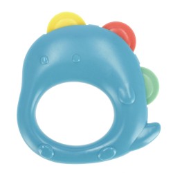 BAM BAM Baby chrastítko a kousátko Slon plast