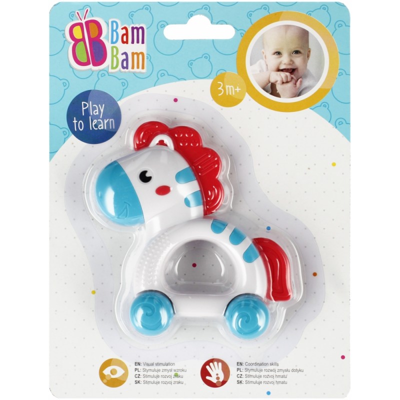 Bam Bam zebra s kroužky