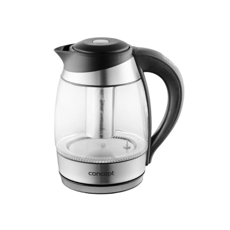 Concept RK4061 rychlovarná konvice skleněná 1,8 l Concept RK4061 rychlovarná konvice skleněná 1,8 l