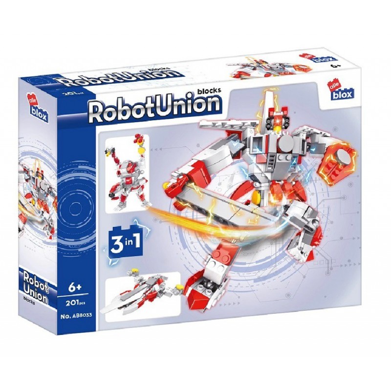 Allebox 492917 Robot 3v1 201 dílů Allebox 492917 Robot 3v1 201 dílů