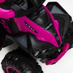 Baby Mix Mega s vodící tyčí růžové