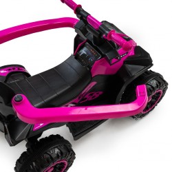 Baby Mix Mega s vodící tyčí růžové