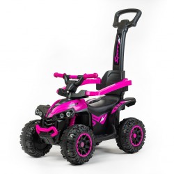 Baby Mix Mega s vodící tyčí růžové