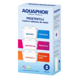 Filtrační vložka do vody Aquaphor Maxfor+ (MF+, Mg, H) Sada 3ks