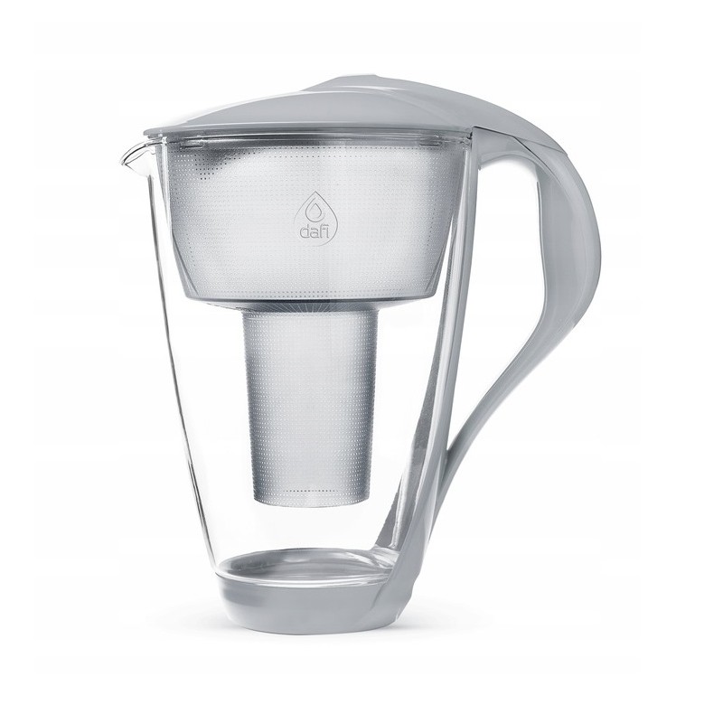 Dafi Crystal skleněná konvice šedá 2l