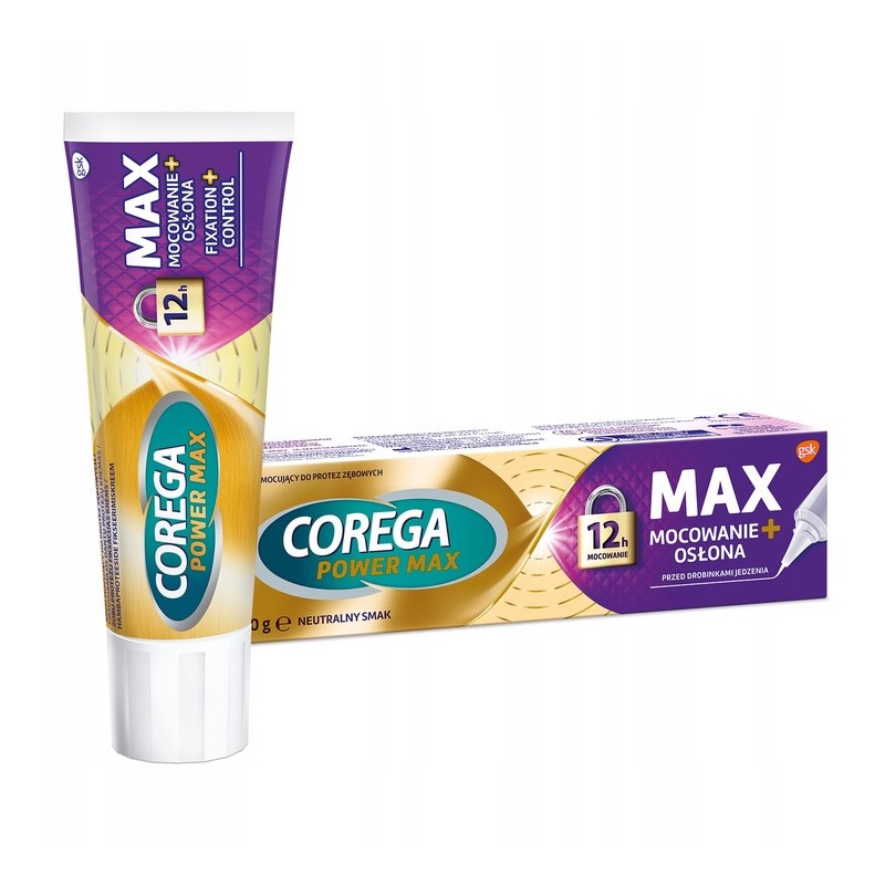 Corega Max 40 g Fixační krém na zubní protézy Corega Max 40 g Fixační krém na zubní protézy
