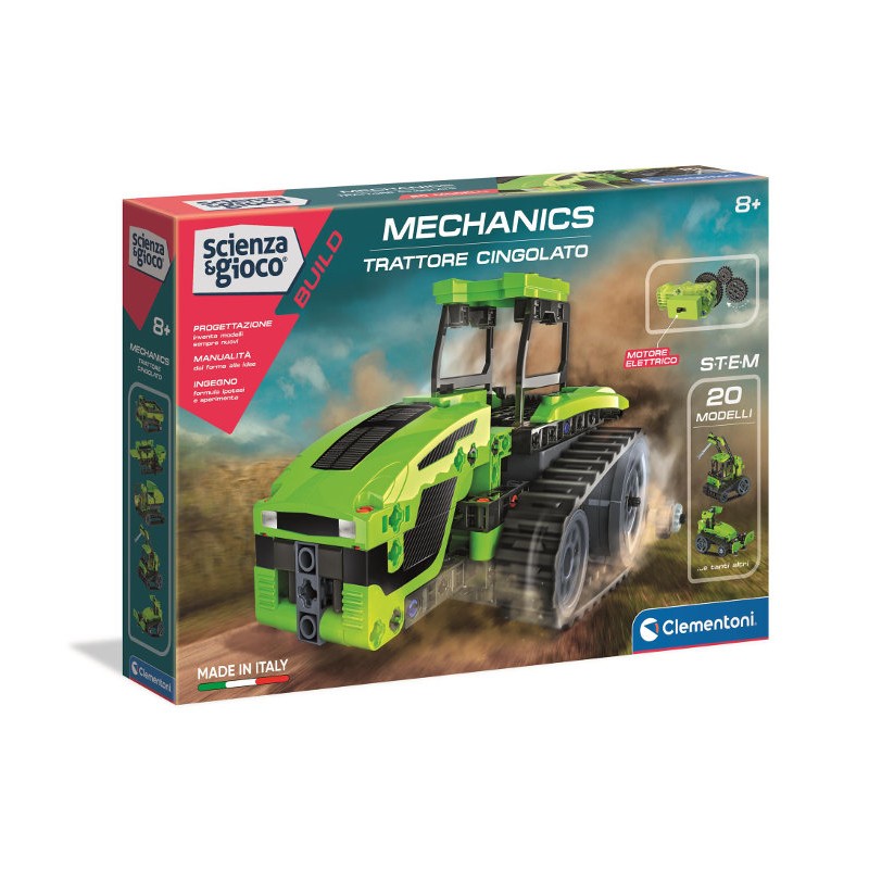 Clementoni Mechanics 50689 Pásový traktor Clementoni Mechanics 50689 Pásový traktor