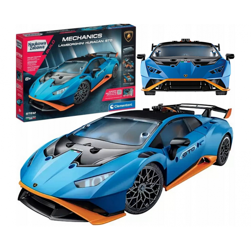 CLEMENTONI Science&Play Mechanická laboratoř Lamborghini Huracán Sto