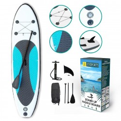 JoySports Stand Up Paddle PDB-40001, 300cm modro - šedá
