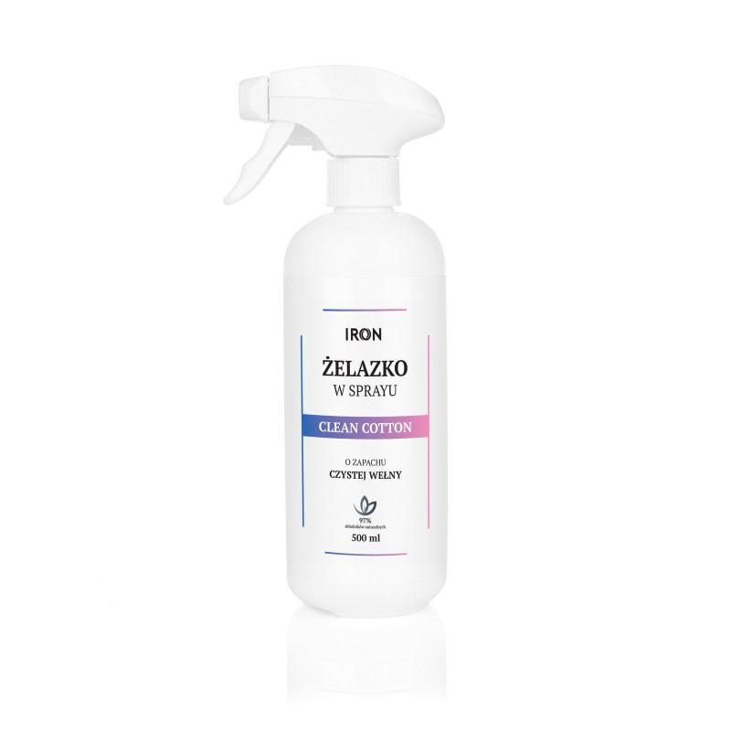 Žehlička ve spreji clean cotton 500ml