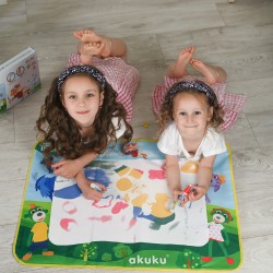 AKUKU Interaktívní podložka pro malování vodou Akuku