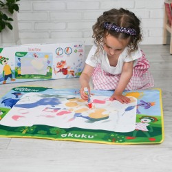 AKUKU Interaktívní podložka pro malování vodou Akuku
