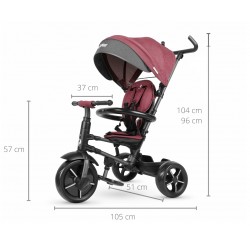 Qplay Rowerek Rito Star Purple